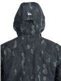 Miniatura Quiksilver, Mission Printed chaqueta de esquí hombres Nature Zoom Dark Shadow negro 