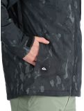 Miniatura Quiksilver, Mission Printed chaqueta de esquí hombres Nature Zoom Dark Shadow negro 