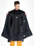 Miniatura Quiksilver, Morton chaqueta de esquí hombres Gradient Iced Sea Spray negro, verde 