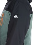 Miniatura Quiksilver, Morton chaqueta de esquí hombres Gradient Iced Sea Spray negro, verde 