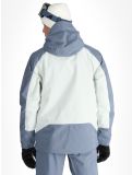 Miniatura Quiksilver, Muldrow chaqueta de esquí hombres Flint Stone blanco, gris 