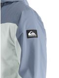 Miniatura Quiksilver, Muldrow chaqueta de esquí hombres Flint Stone blanco, gris 