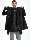 Miniatura Quiksilver, Muldrow chaqueta de esquí hombres True Black negro, verde 