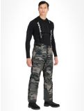 Miniatura Rehall, Backbone-R pantalones de esquí hombres Camo Black negro, verde 