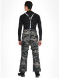 Miniatura Rehall, Backbone-R pantalones de esquí hombres Camo Black negro, verde 