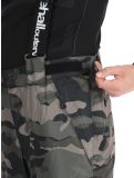 Miniatura Rehall, Backbone-R pantalones de esquí hombres Camo Black negro, verde 