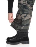 Miniatura Rehall, Backbone-R pantalones de esquí hombres Camo Black negro, verde 