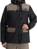 Miniatura Rehall, Bruce-R chaqueta de esquí hombres Black beige, negro 