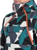 Miniatura Rehall, Buck-R chaqueta de esquí hombres Camo teal green negro, verde 