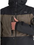 Miniatura Rehall, Castle-R chaqueta de esquí hombres Black marrón, negro 