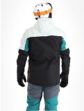 Miniatura Rehall, Cropp-R chaqueta de esquí hombres Teal green azul, blanco, negro 