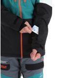 Miniatura Rehall, Cropp-R chaqueta de esquí hombres Teal green azul, blanco, negro 