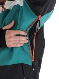 Miniatura Rehall, Cropp-R chaqueta de esquí hombres Teal green azul, blanco, negro 