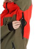 Miniatura Rehall, Dick-R chaqueta de esquí hombres Olive rojo, verde 