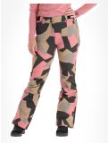 Miniatura Rehall, Eva-R pantalones de esquí mujeres Camo Rose rosa 