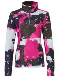 Miniatura Rehall, Kimi-R-Jr. camisa termoactiva niños Camo Abstract Brite Pink multicolor, rosa 