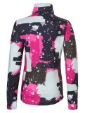 Miniatura Rehall, Kimi-R-Jr. camisa termoactiva niños Camo Abstract Brite Pink multicolor, rosa 