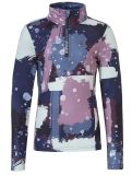 Miniatura Rehall, Kimi-R-Jr. camisa termoactiva niños Camo Abstract Lavender multicolor, púrpura 