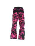 Miniatura Rehall, Latoya-R-Jr pantalones de esquí niños popart camo fuchsia rosa