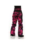 Miniatura Rehall, Latoya-R-Jr pantalones de esquí niños popart camo fuchsia rosa