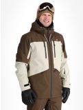 Miniatura Rehall, Lhotse-R chaqueta de esquí hombres Choco beige, marrón 