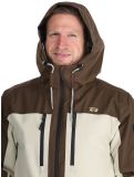 Miniatura Rehall, Lhotse-R chaqueta de esquí hombres Choco beige, marrón 