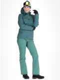 Miniatura Rehall, Lou-R chaqueta de esquí mujeres Roses Smoke Pine verde 