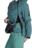 Miniatura Rehall, Lou-R chaqueta de esquí mujeres Roses Smoke Pine verde 