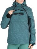 Miniatura Rehall, Lou-R chaqueta de esquí mujeres Roses Smoke Pine verde 