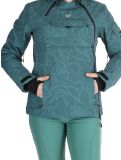 Miniatura Rehall, Lou-R chaqueta de esquí mujeres Roses Smoke Pine verde 