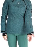 Miniatura Rehall, Lou-R chaqueta de esquí mujeres Roses Smoke Pine verde 