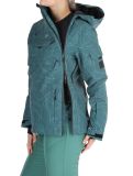 Miniatura Rehall, Lou-R chaqueta de esquí mujeres Roses Smoke Pine verde 