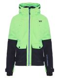 Miniatura Rehall, Luna-R chaqueta de esquí niños Spring Bud negro, verde 