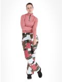 Miniatura Rehall, Nori-R pantalones de esquí mujeres Camo Abstract Rose multicolor, rosa 