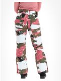 Miniatura Rehall, Nori-R pantalones de esquí mujeres Camo Abstract Rose multicolor, rosa 