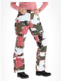 Miniatura Rehall, Nori-R pantalones de esquí mujeres Camo Abstract Rose multicolor, rosa 