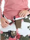 Miniatura Rehall, Nori-R pantalones de esquí mujeres Camo Abstract Rose multicolor, rosa 