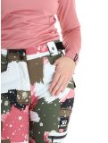 Miniatura Rehall, Nori-R pantalones de esquí mujeres Camo Abstract Rose multicolor, rosa 