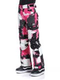 Miniatura Rehall, Nori-R-Jr. pantalones de esquí niños Camo Abstract Brite Pink multicolor, rosa 