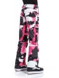 Miniatura Rehall, Nori-R-Jr. pantalones de esquí niños Camo Abstract Brite Pink multicolor, rosa 