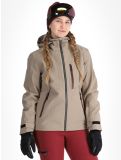 Miniatura Rehall, Skye-R chaqueta de esquí mujeres Brindle beige 