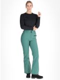 Miniatura Rehall, Yves-R pantalones de esquí softshell mujeres Smoke Pine verde 