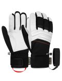 Miniatura Reusch, Jupiter GORE-TEX guantes de esquí hombres Black / White / Fluo Red blanco, negro, rojo 