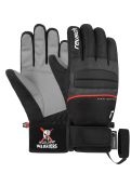 Miniatura Reusch, Reusch Warrior R-TEX® XT guantes de esquí niños Black / White / Fluo Red blanco, negro, rojo 