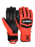 Miniatura Reusch, Worldcup Warrior R-TEX® XT guantes de esquí hombres Black / Fluo Red negro, rojo 