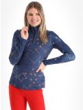 Miniatura Rossignol, JC De Castelbajac Booster 1/2 Zip jersey mujeres Cosmic Blue azul 