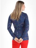 Miniatura Rossignol, JC De Castelbajac Booster 1/2 Zip jersey mujeres Cosmic Blue azul 