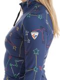 Miniatura Rossignol, JC De Castelbajac Booster 1/2 Zip jersey mujeres Cosmic Blue azul 