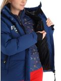 Miniatura Rossignol, JC De Castelbajac Modul Down Bomber chaqueta de esquí mujeres Cosmic Blue azul 