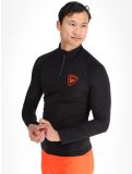 Miniatura Rossignol, New Hero Classique 1/2 Zip jersey hombres Black negro 